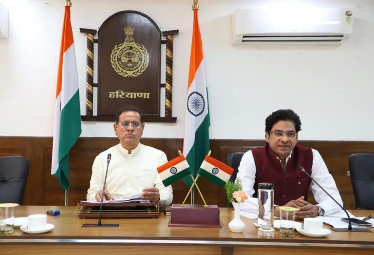 खरीफ फसल की खरीद के लिए मंत्री राजेश नागर ने की बैठक