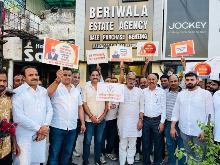 त्योहारों से पहले जीएसटी दरों में की गई कटौती, आमजन के लिए मोदी सरकार का तोहफा: कृष्णपाल गुर्जर