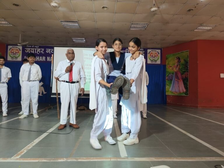 जवाहर नवोदय विद्यालय में एनडीएमए का स्थापना दिवस मनाया गया – डॉ एमपी सिंह