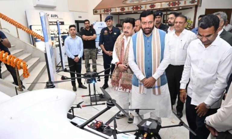 हरियाणा बनेगा ड्रोन टेक्नोलॉजी का हब: नायब सिंह सैनी