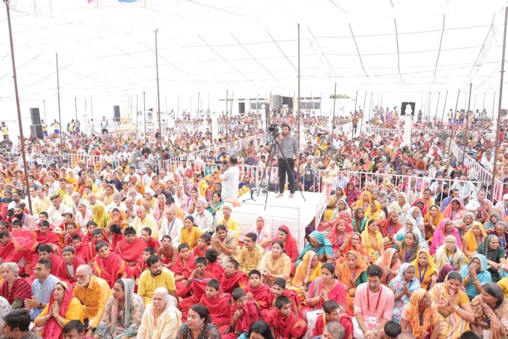 भगवान ने मानव जन्म दिया, उसका धन्यवाद करो - स्वामी पुरुषोत्तमाचार्य 3 5b2a00841248483842454095523