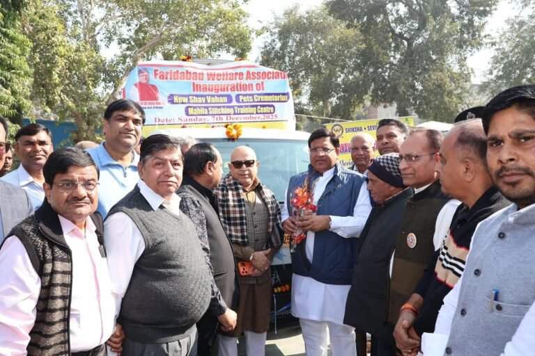 फरीदाबाद में बना पहला सीएनजी आधारित पशु श्मशान घाट : विपुल गोयल